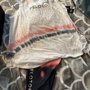 Peloton capris and tank workout set